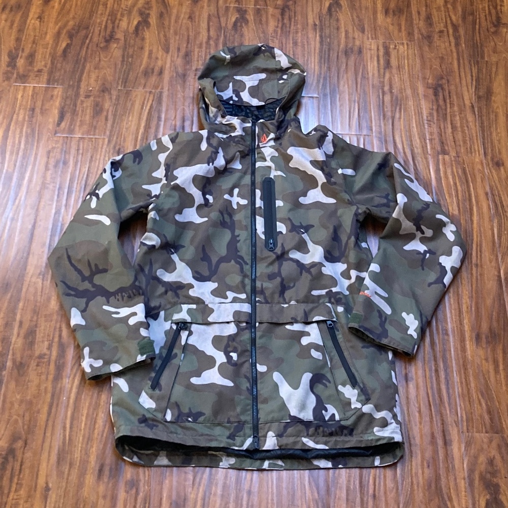 Men's Camo Volcom Ski Snowboard Snow Jacket